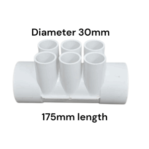 Water Manifold 6 Port 60mm