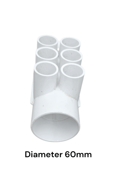 Water Manifold 6 Port 60mm - Image 2
