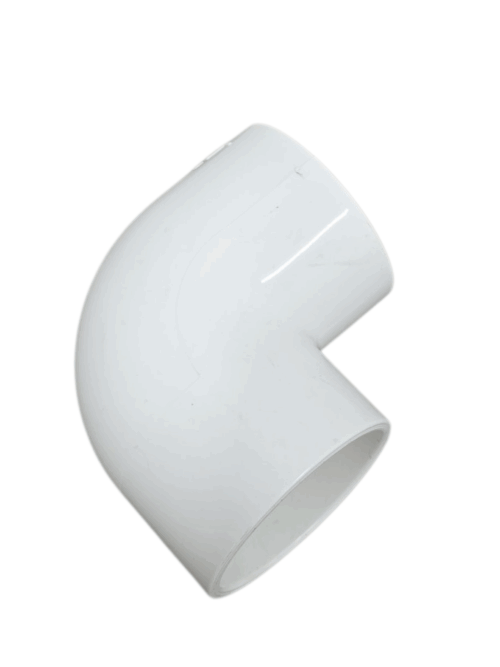 65mm 90° White PVC Elbow - Image 4